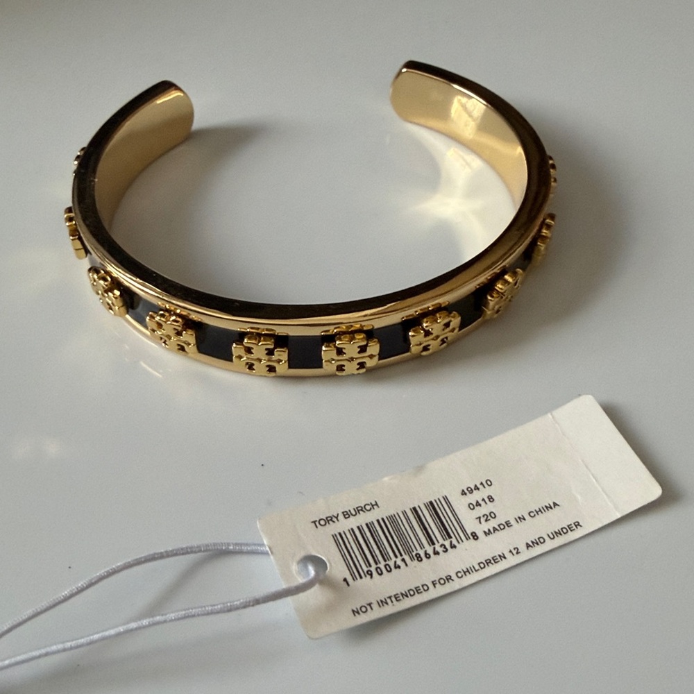 NWT Tory Burch Kira Enameled Cuff Bracelet